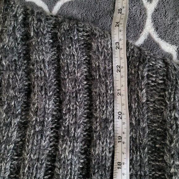 Dolce & Gabbana Chunky Knit Sweater Cardigan Xl Ribbed Italy Alpaca Wool Mohair - Picture 6 of 8